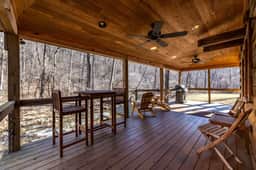 Log Cabin on the River